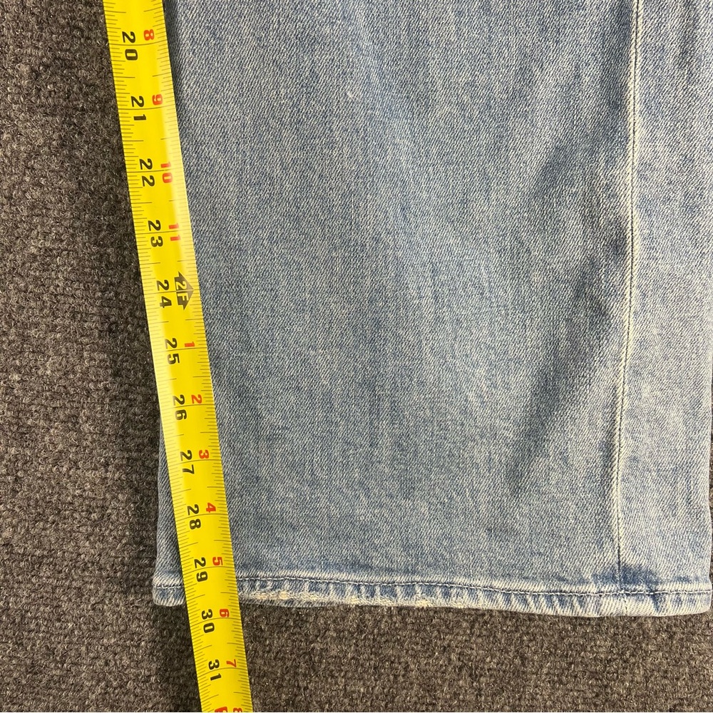 MOTHER Lil’ Lasso Sneak Wide Leg Jeans Size 31 in Ivy League Cowboy $248 - Picture 7 of 10